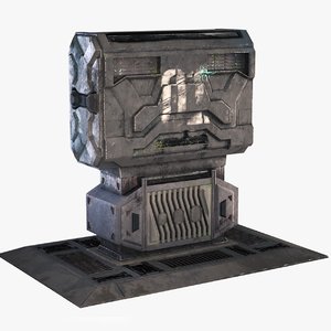 building kitbashing asset 3D model