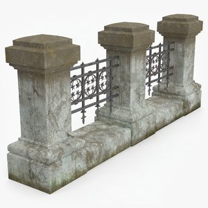 3D columns fences