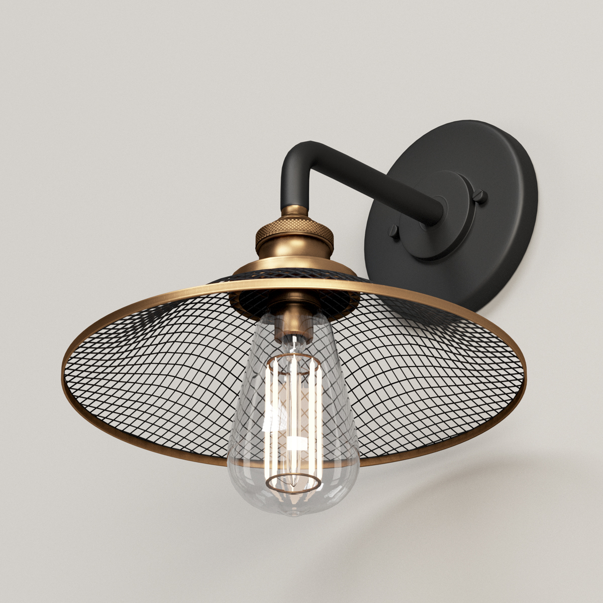 Wall Sconce Barn Light 3d Turbosquid 1431911