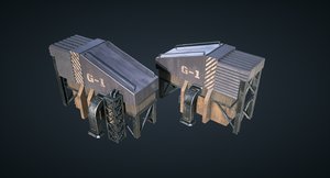 games generator 3D model