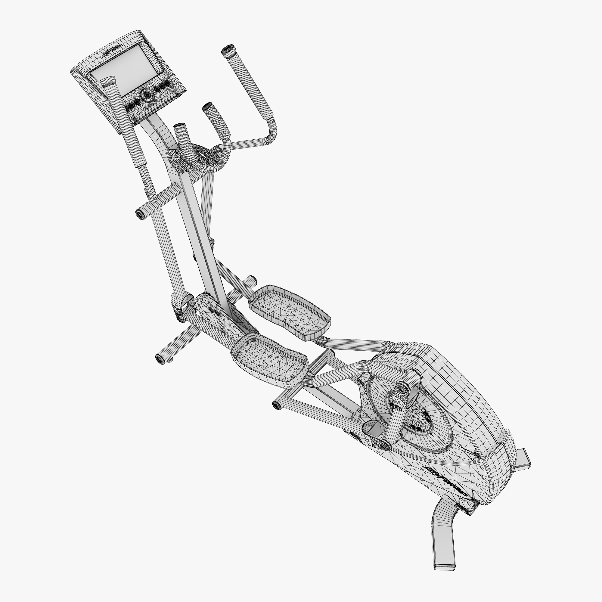 Life Fitness X1 Advanced Elliptical Crosstrainer3D模型 TurboSquid 1432143
