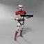 3D model star wars clone trooper