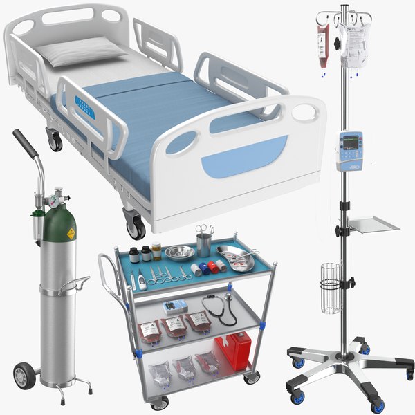 3D real medical equipment model