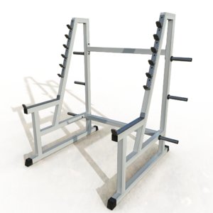 3D squat rack