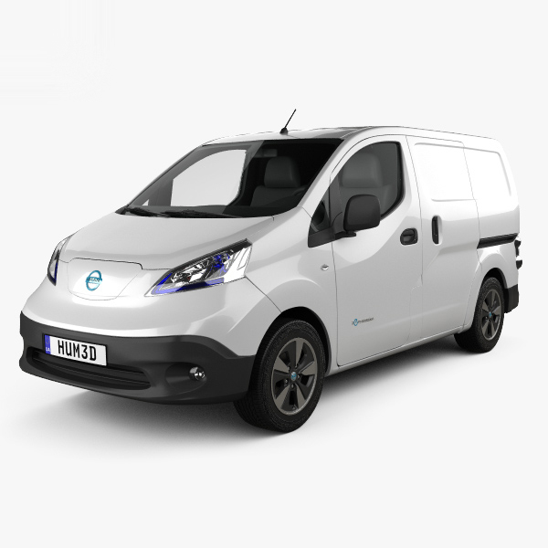 3D nissan e-nv200 nv200