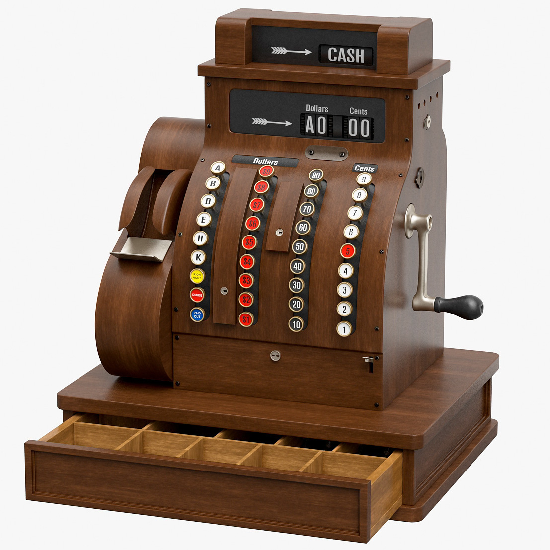 Cash register model TurboSquid 1432721