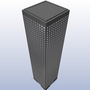 3D model skyscraper