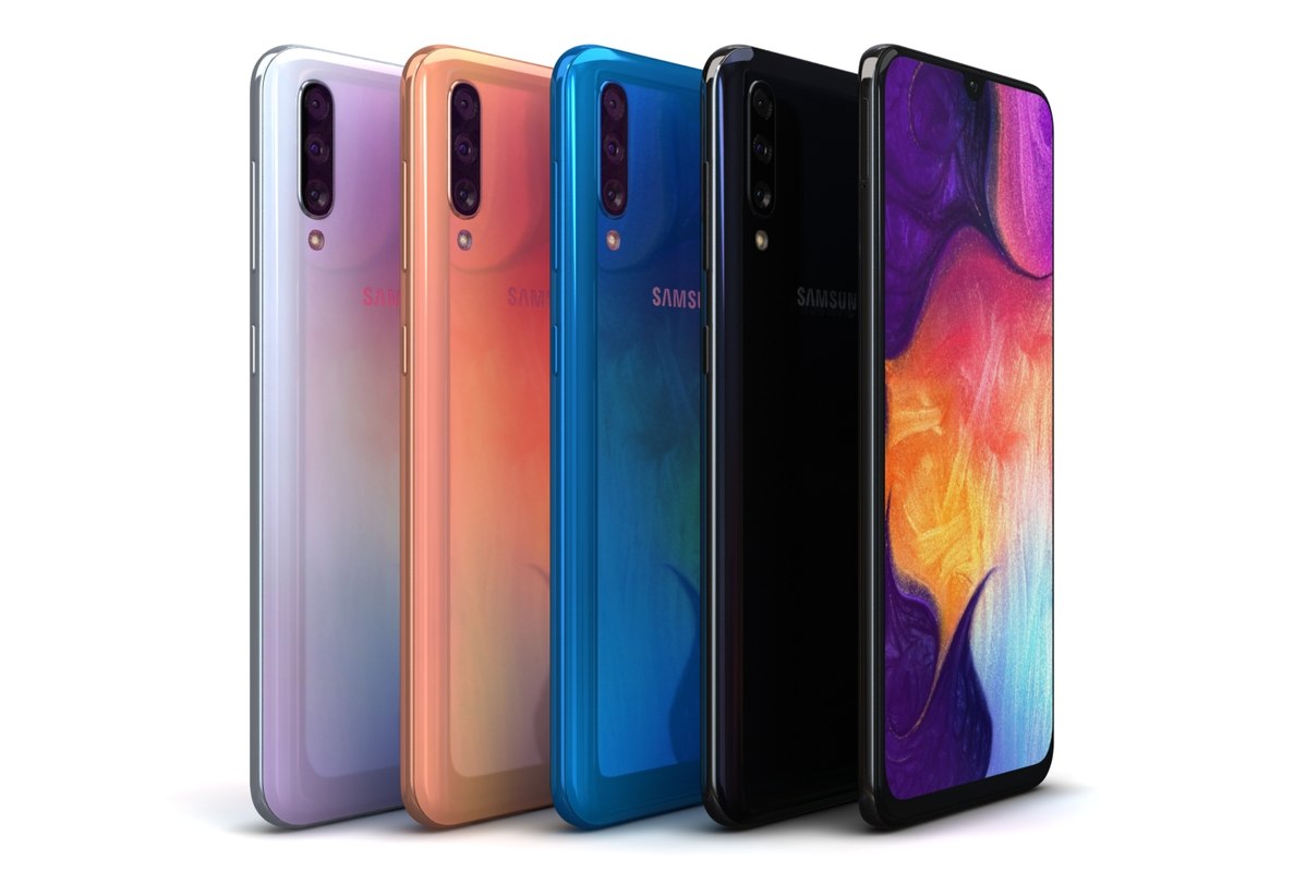 samsung galaxy a50 colours