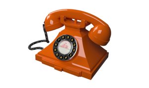 3D carrington telephone phone model