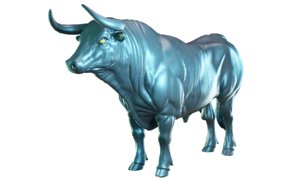3D bull