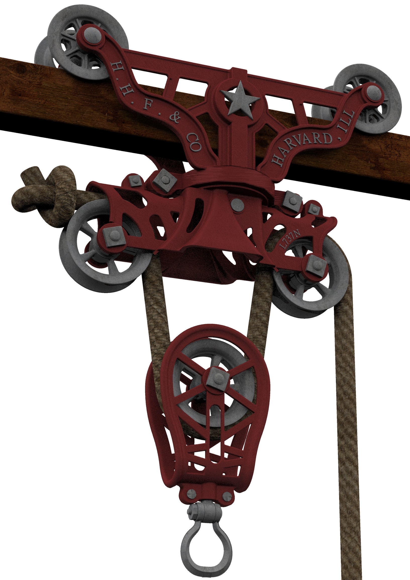 Vintage Hay Trolley HHF＆Co Peerless MFG3D模型 TurboSquid 1433009