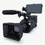 3D generic video camera hd model