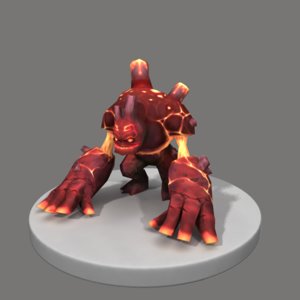 3D firewoodfire monstermonstergame