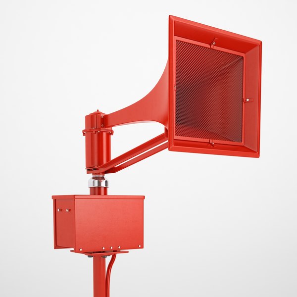 3D emergency tornado siren model TurboSquid 1433269
