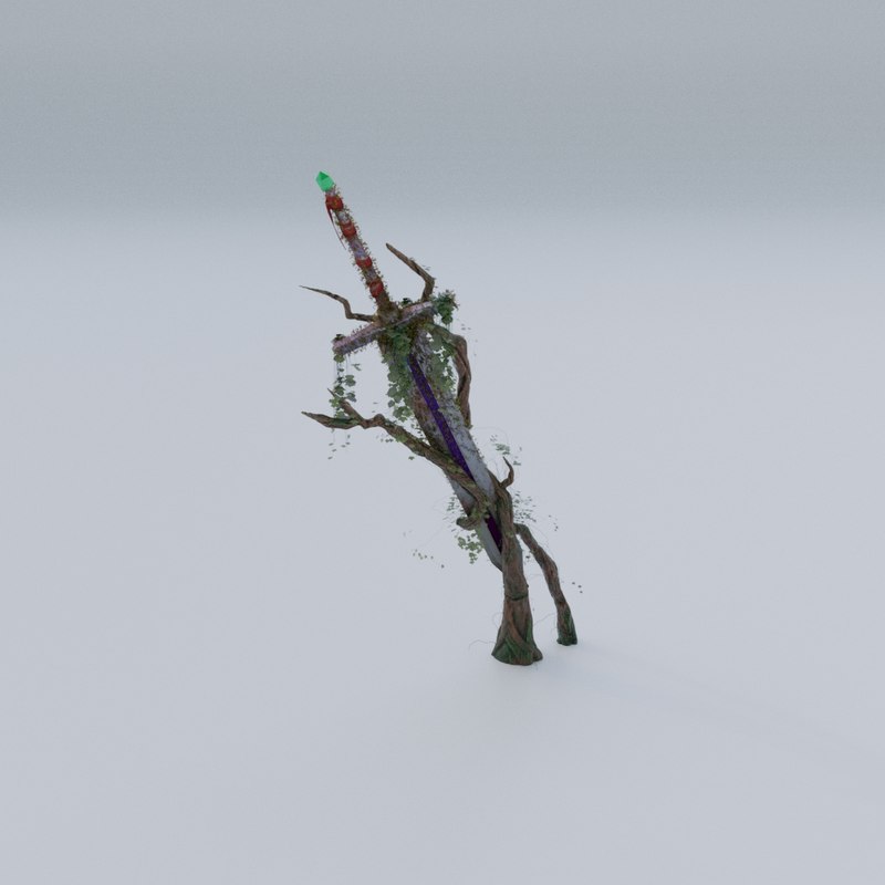 Sword moss model TurboSquid 1433608