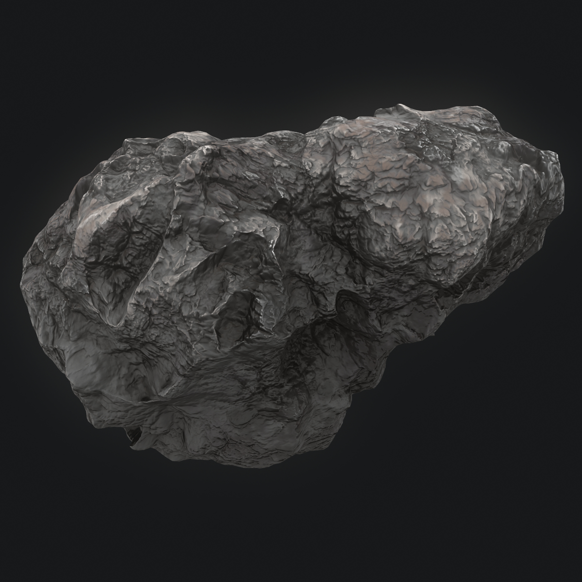 3D meteor asteroid rock 4k - TurboSquid 1433607