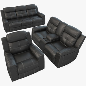 3D cushioned furniture ashley jesolo model