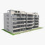 3D building apartment
