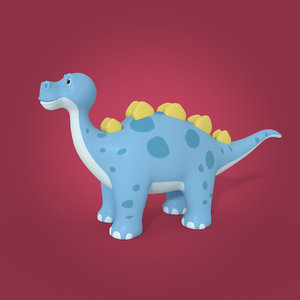 toy dinosaur 3D