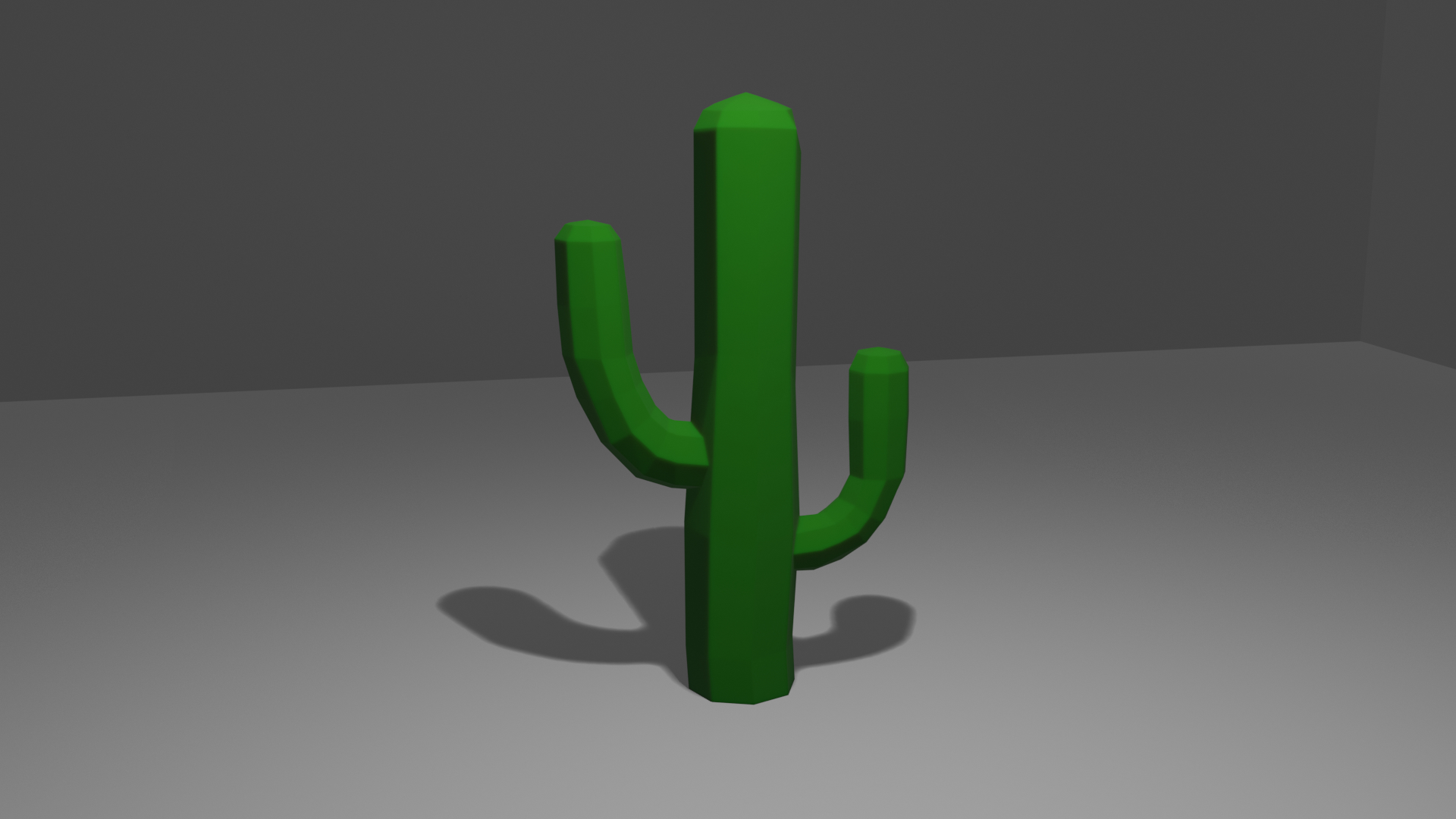 低聚仙人掌3d模型