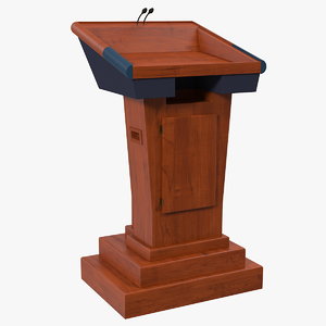 Speech Stand United States 3d Model - Turbosquid 1434824