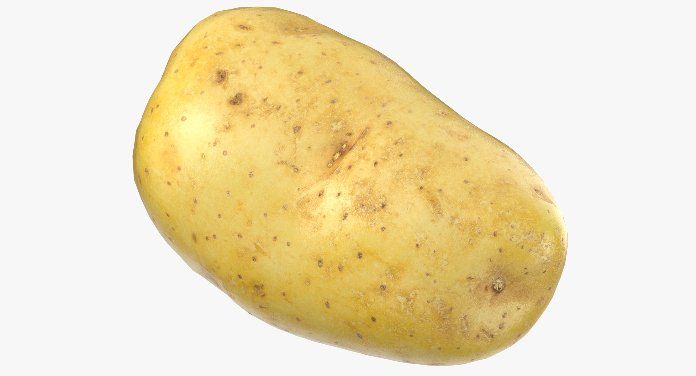 3D potato clean ready 04 TurboSquid 1434299