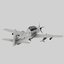 3D model 29 super tucano fighter jet