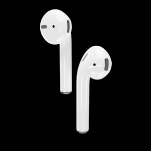 3D model apple airpods