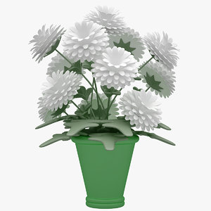 flower 3D model