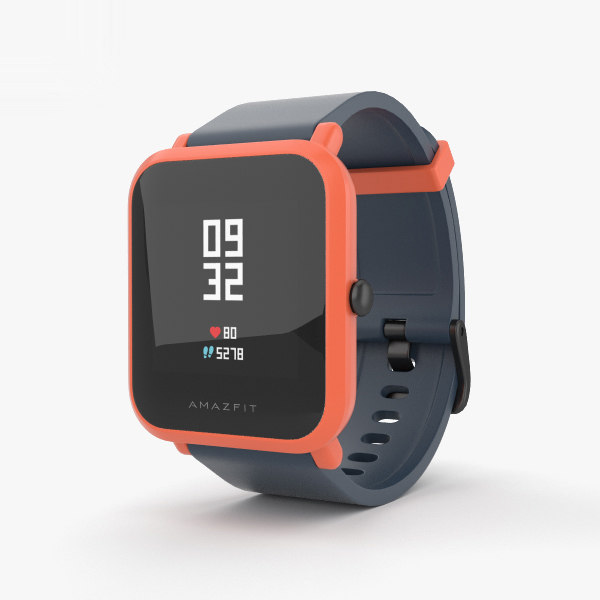 3D amazfit bip cinnabar model 