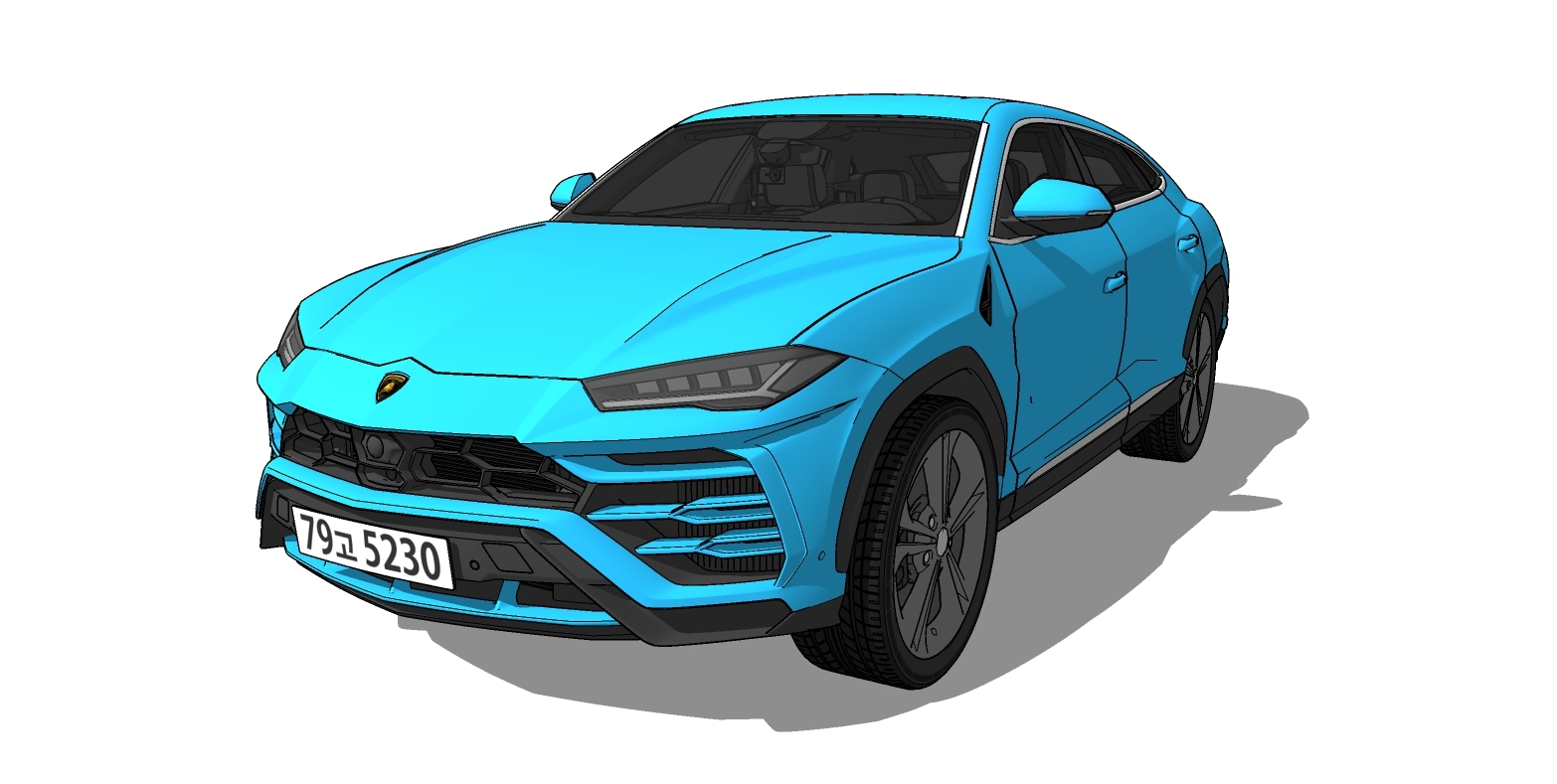 Lamborghini Urus 3d Model