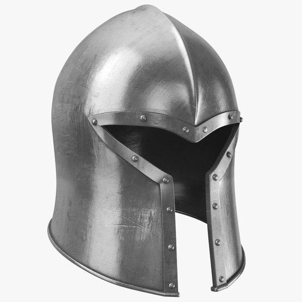 real medieval helmet 3D model