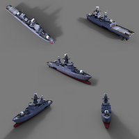 3D battle ship