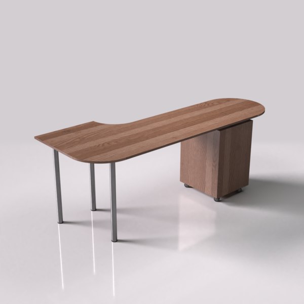 Arbeitstisch 3D Modell TurboSquid 1435344