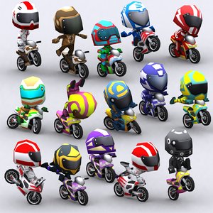 chibii racers - 3D