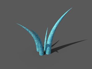 3D alien flora