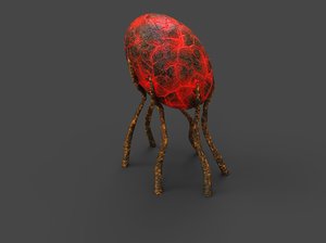 alien flora 3D model