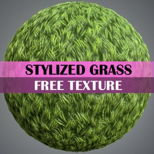Stylized Grass Texture Free