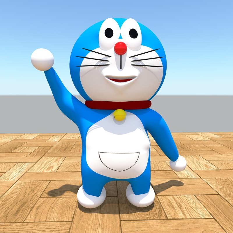  Doraemon 3D model  TurboSquid 1436036