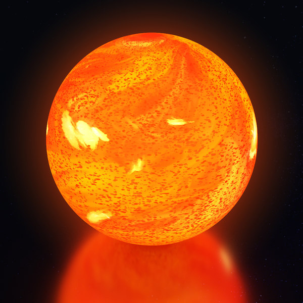 3D model sun star