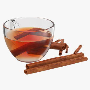 tea cinnamon 3D model