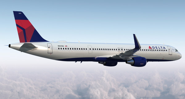 Airbus a321 neo delta model - TurboSquid 1436549