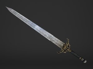 steel sword model