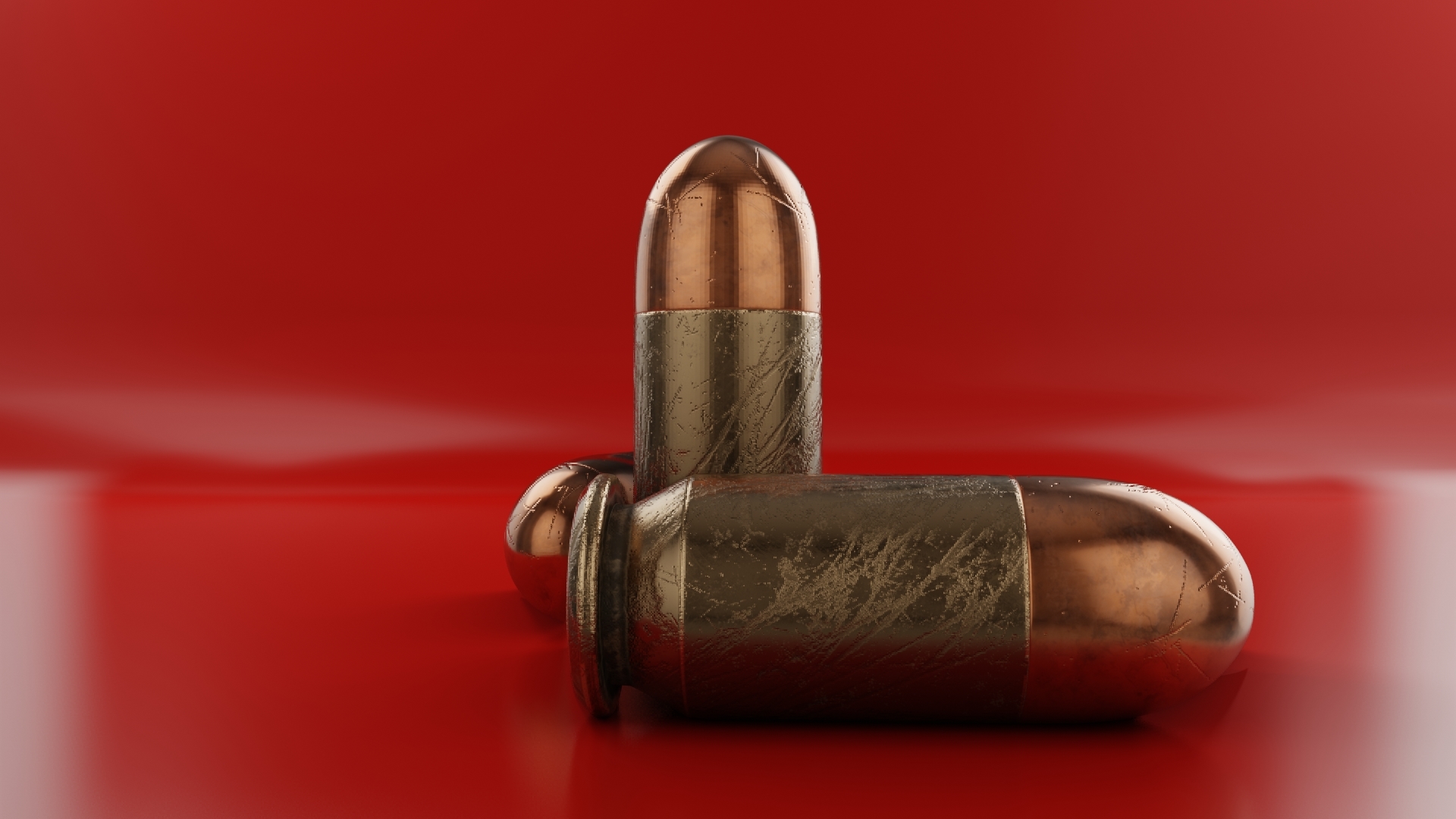 copper 9mm 3d model