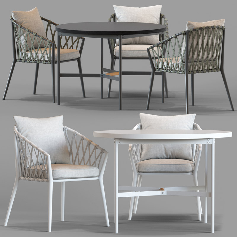 3D globewest dining table TurboSquid 1436637