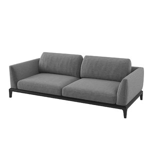 3D busnelli akita sofa model
