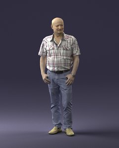 man 3D model