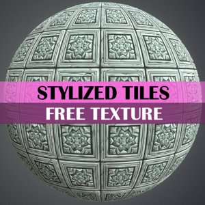 Stylized Tile Texture