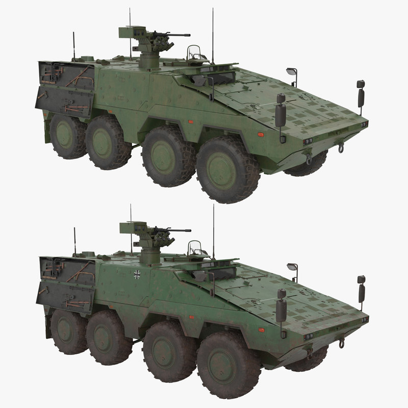 3D apc boxer green - TurboSquid 1437276