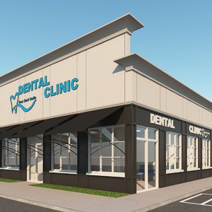 dental clinic 3D model